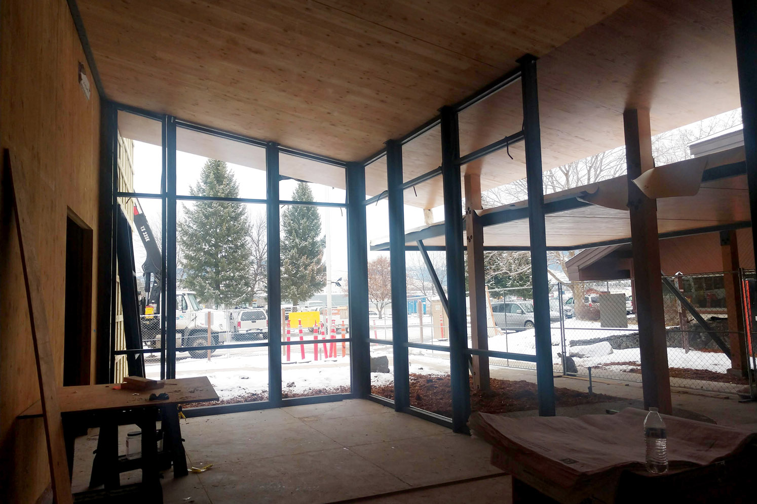 Fish, Wildlife, and Parks Headquarters building in Missoula