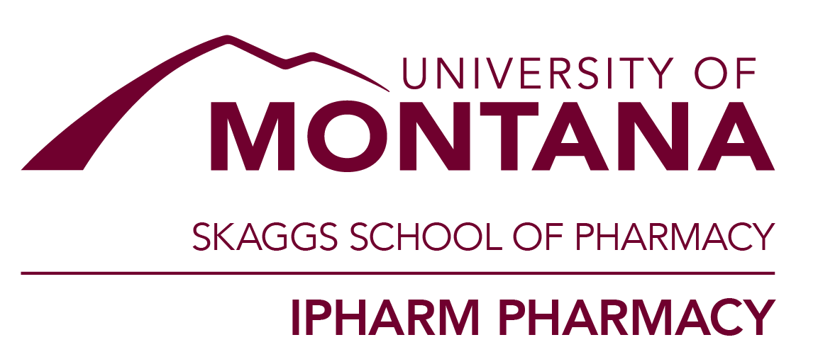 University of Montana Skaggs School of Pharmacy IPHARM Pharmacy Logo