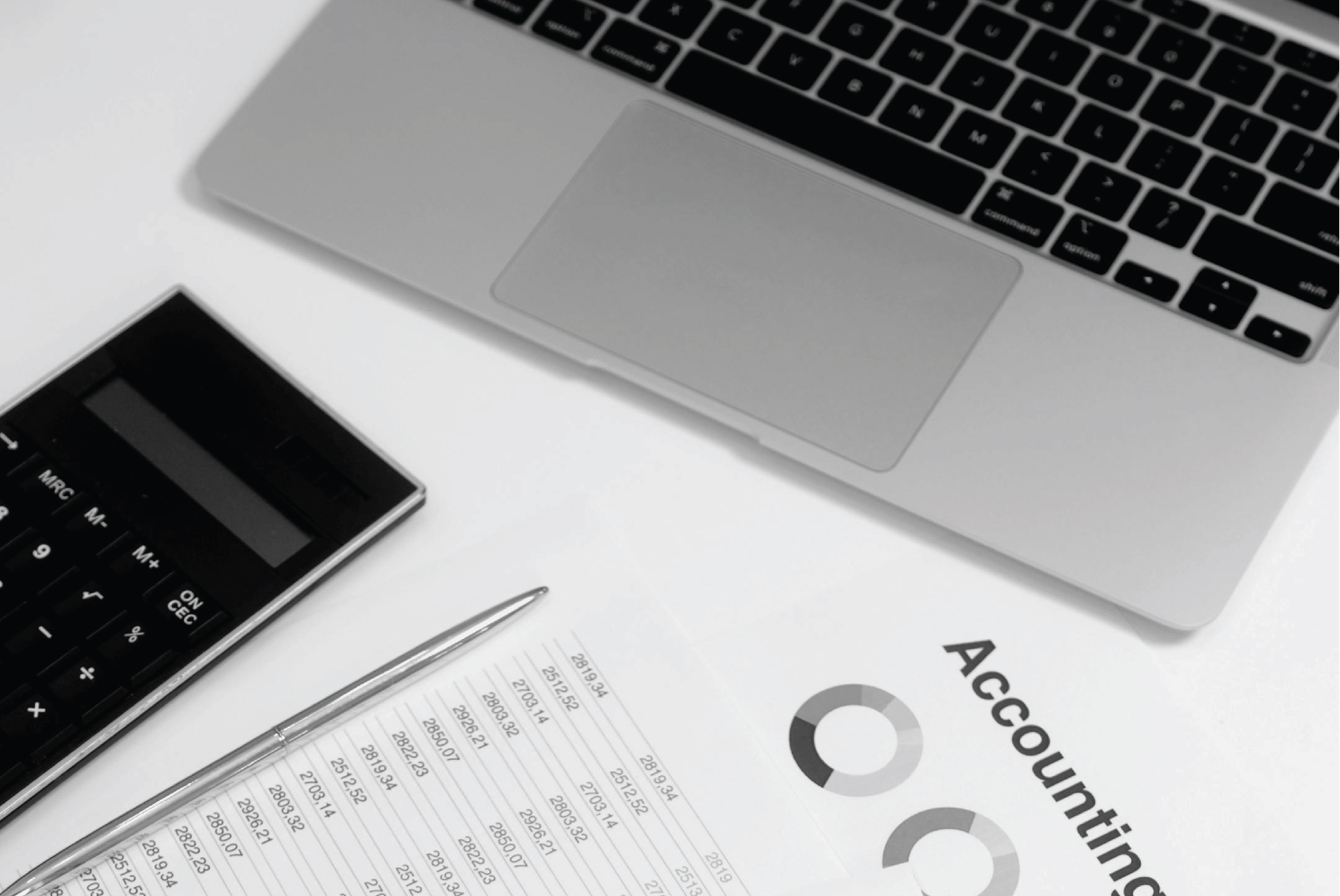 Computer calculator and accounting materials